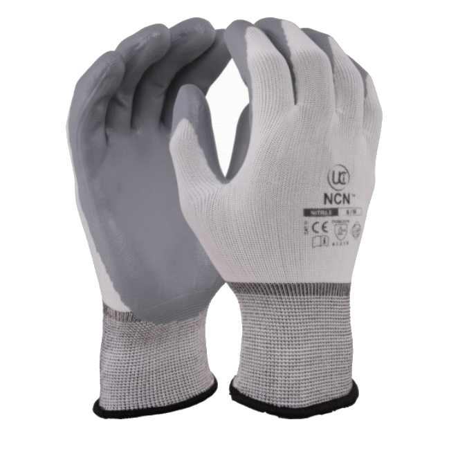 UCi NCN-Nitrilon Nitrile Coated Nylon Gloves